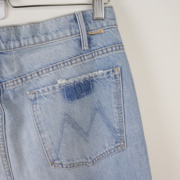 NWT MOTHER Superior The Hustler Ankle Fray Jeans Home on the Range 30 - Picture 5 of 14